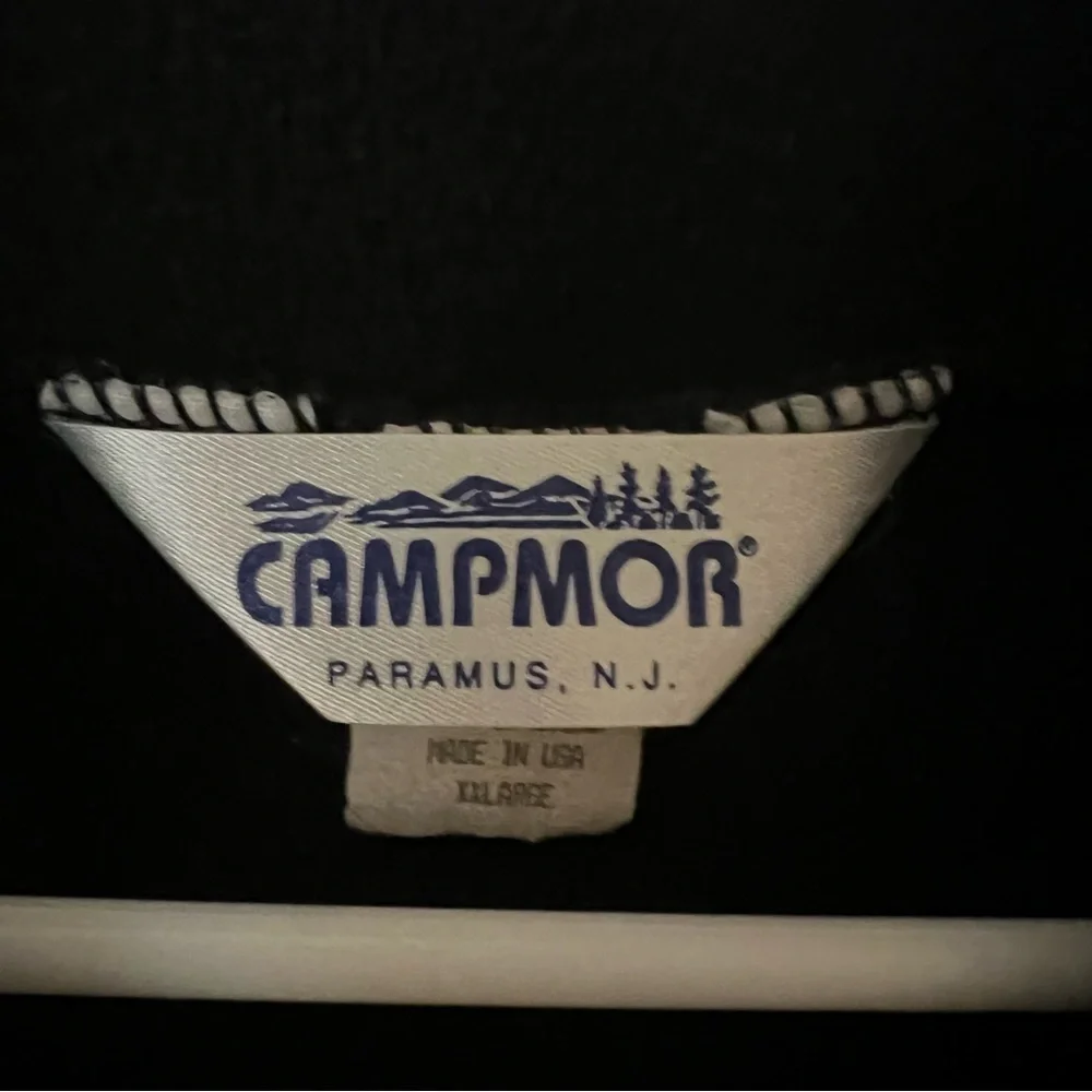 Vintage Campor men’s full zip fleece vest | size XXL
